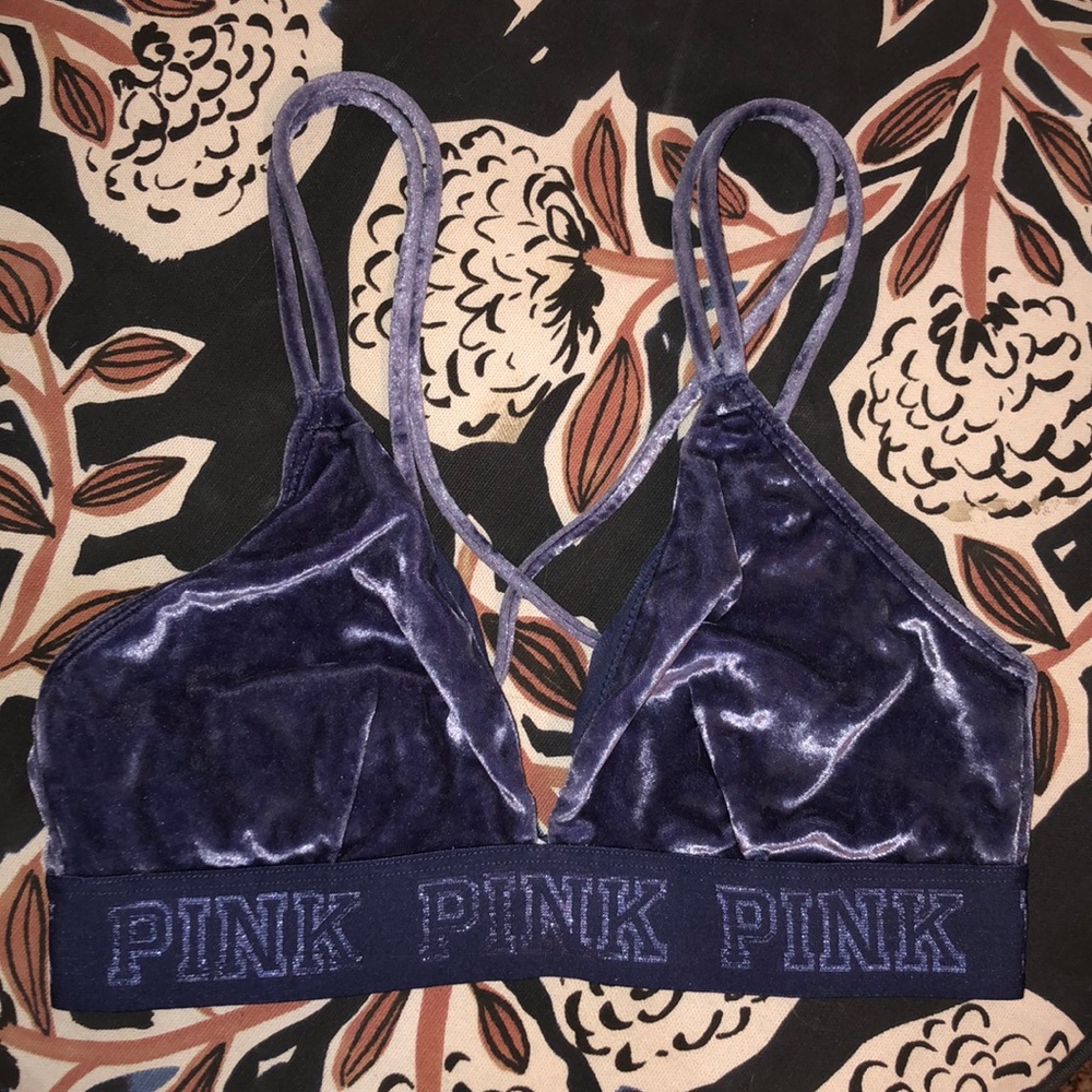 Velvet PINK bra